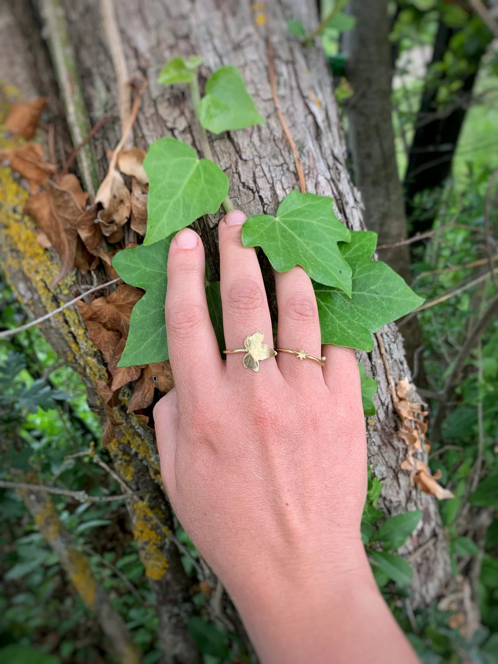 Anello foglia di Edera