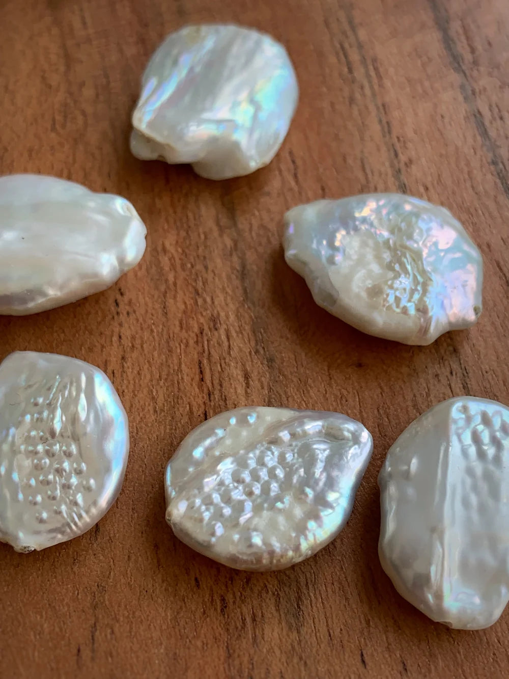 Collana Sirena, con perla barocca di fiume