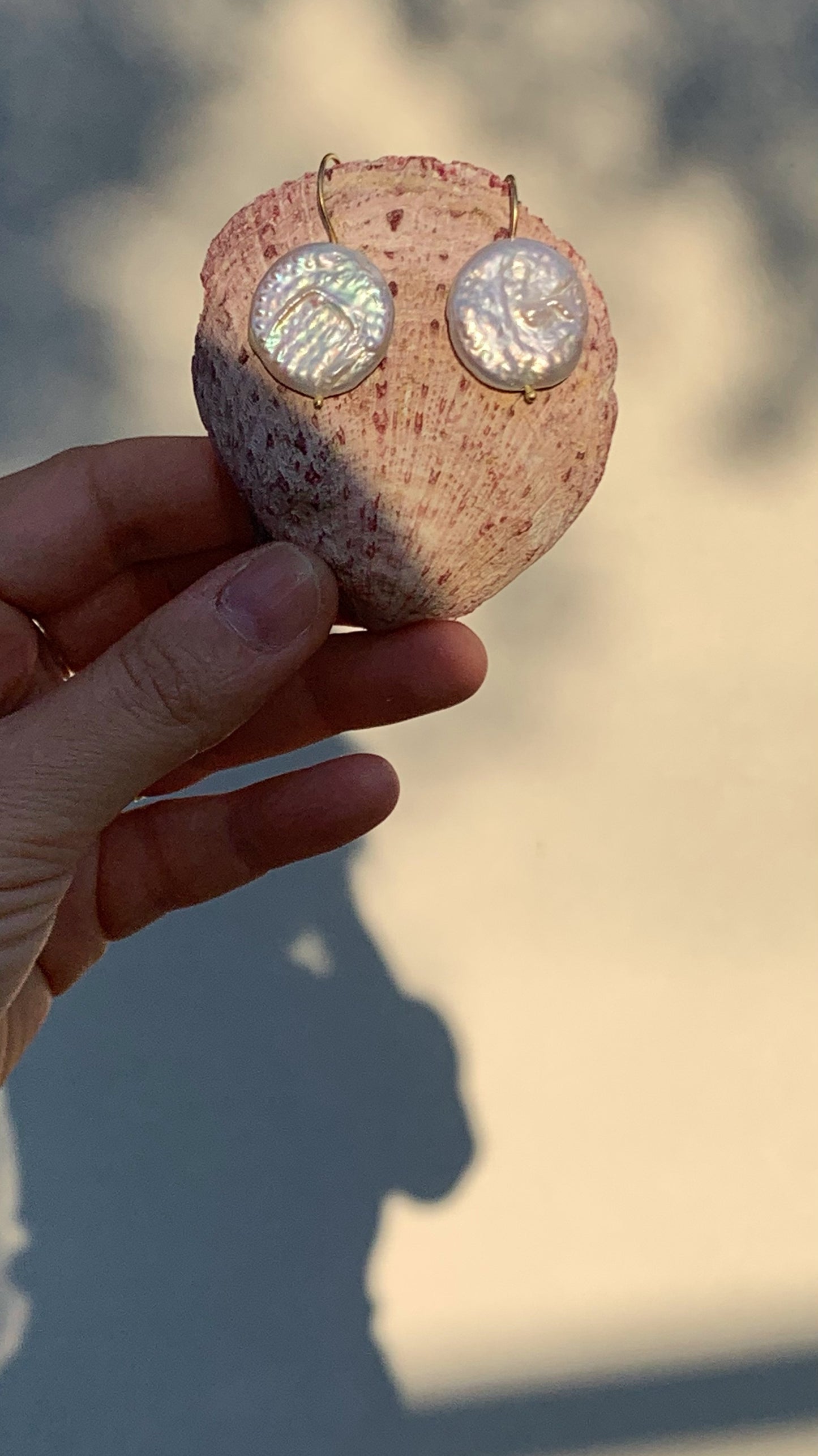 Mermaid Pendant: Baroque River Pearl