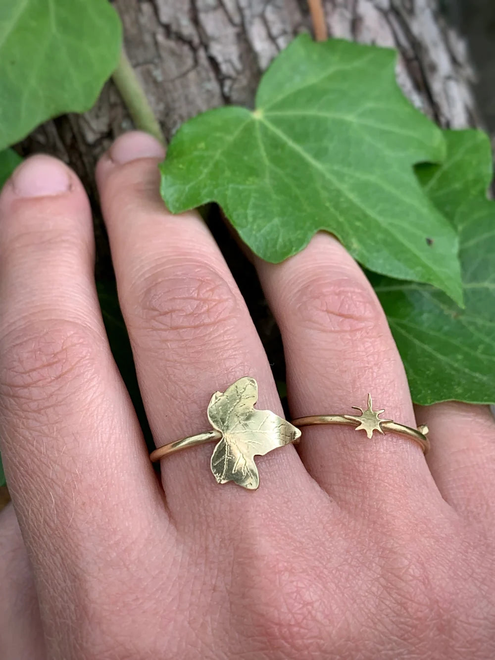 Anello foglia di Edera