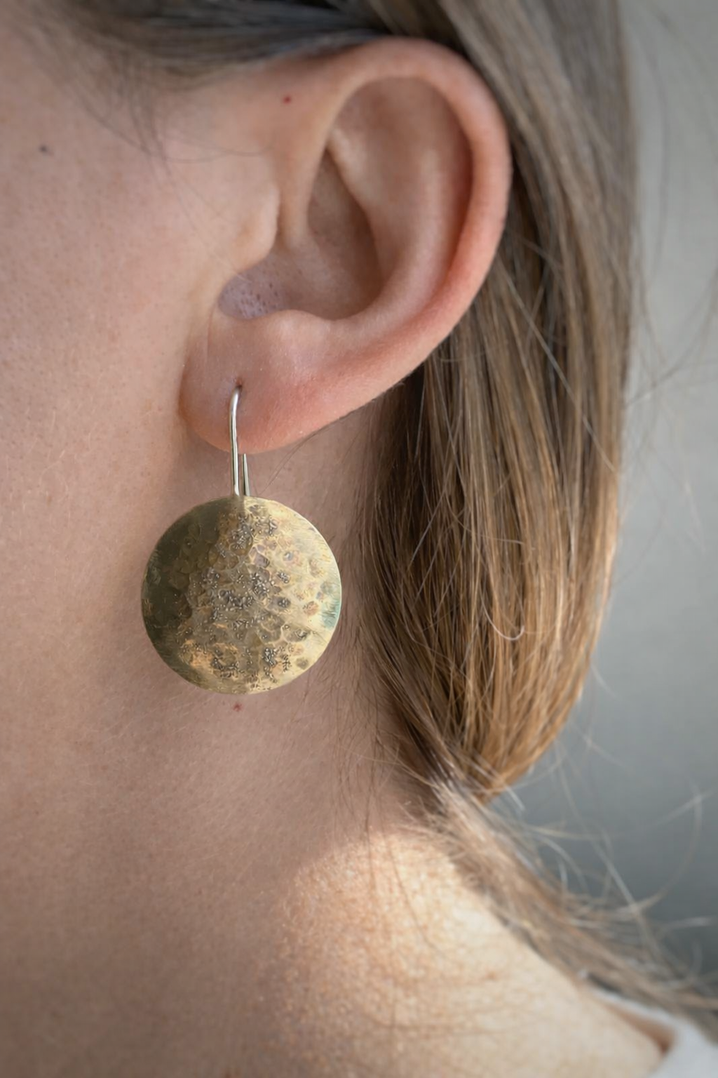 Vollmond-Ohrringe