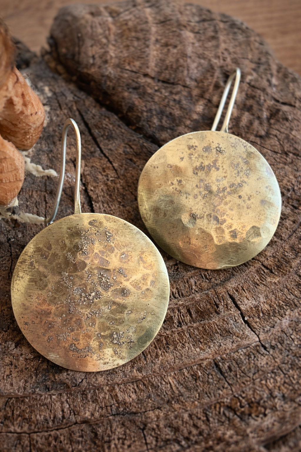 Vollmond-Ohrringe
