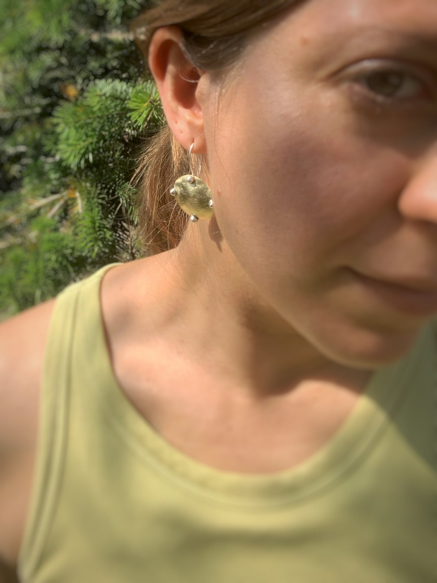 Full Moon Earrings