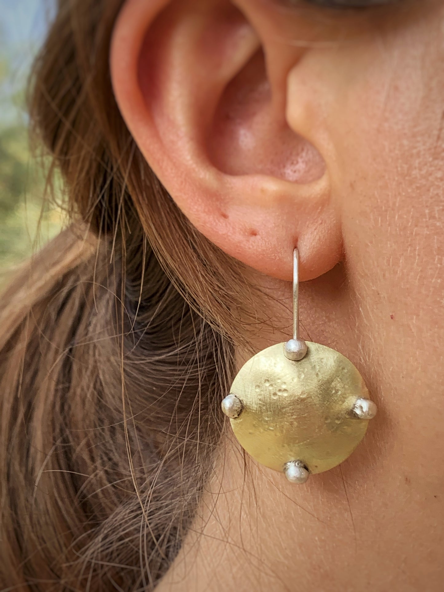 Full Moon Earrings