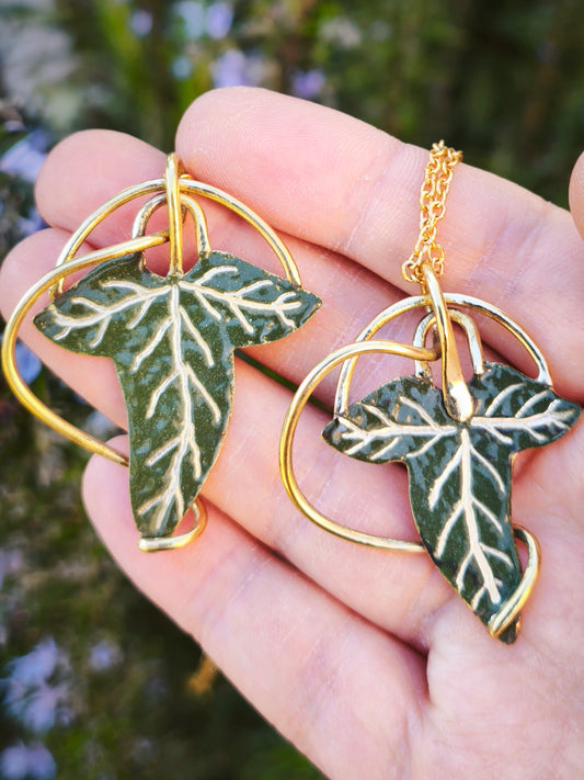 Collana Foglia di Lórien