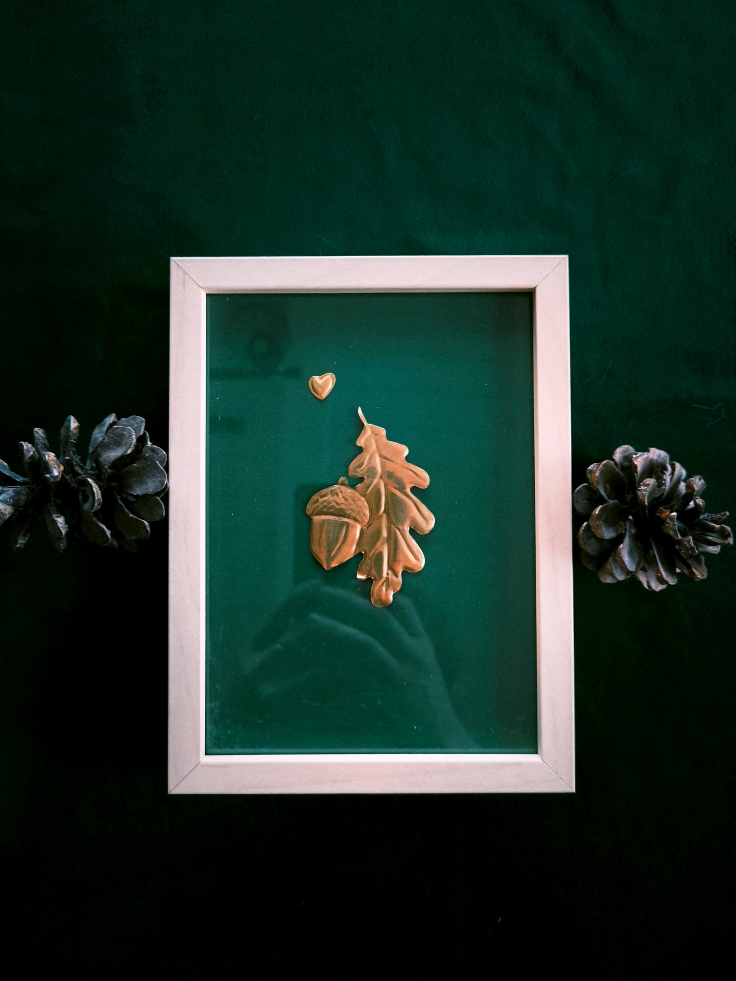 Quadretto della Foresta: Ghianda foglia di Quercia